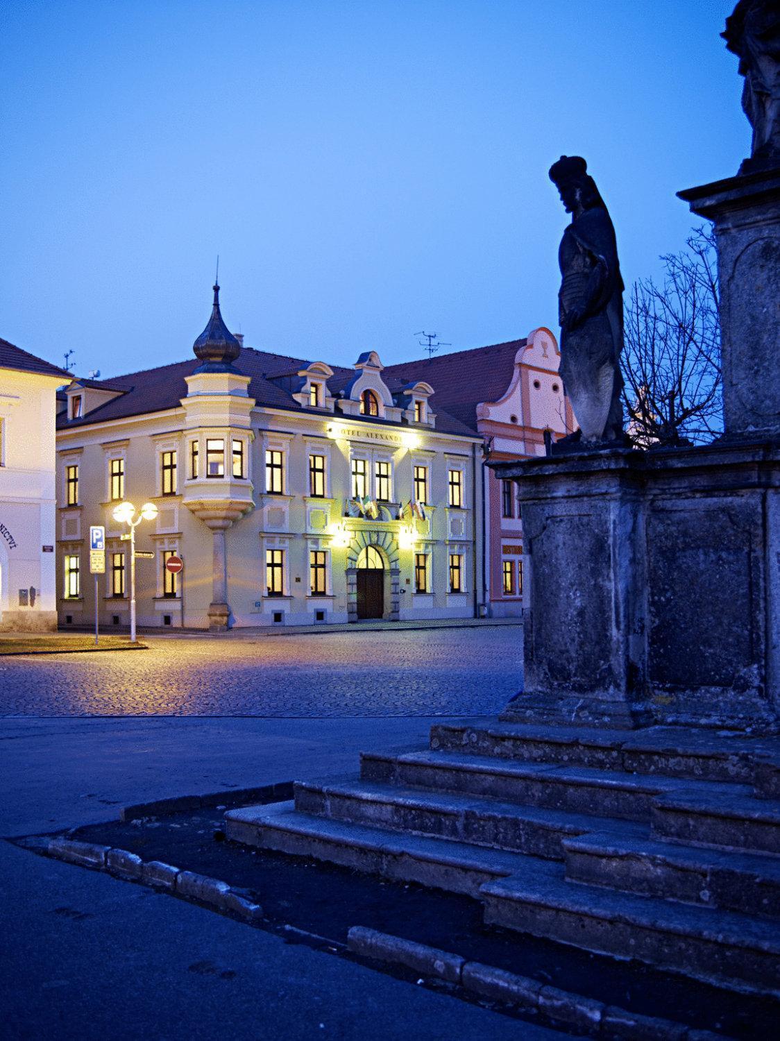 Alexander Hotel Stribro Luaran gambar