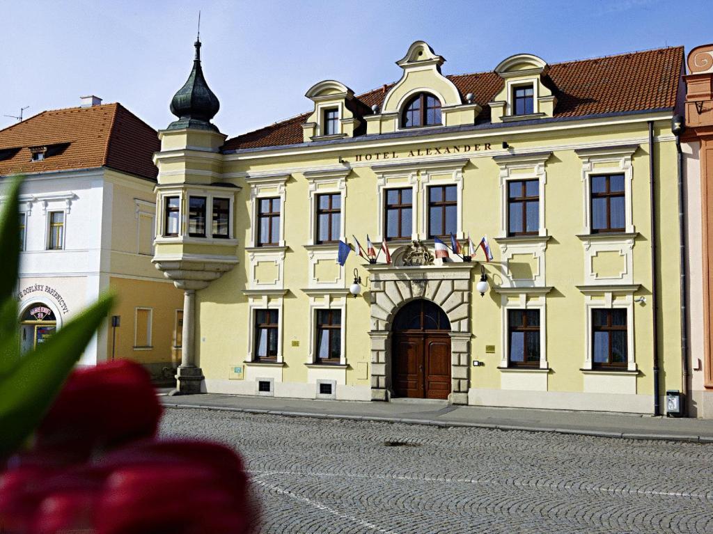 Alexander Hotel Stribro Luaran gambar